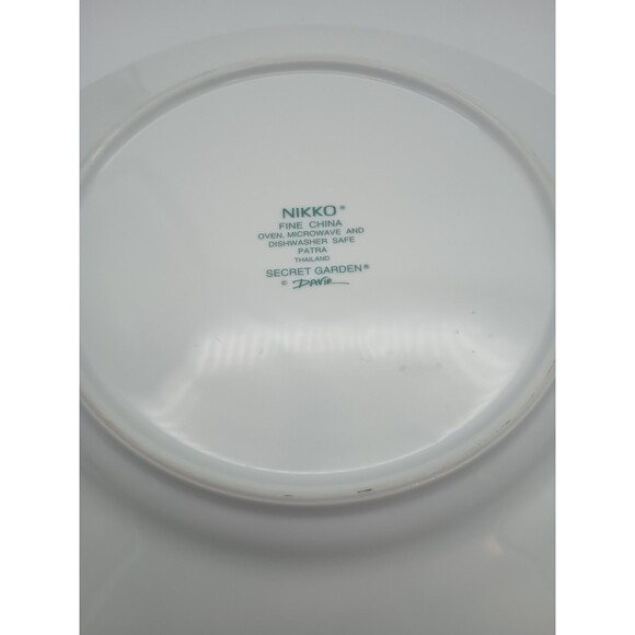 Nikko Secret Garden Dinner Plate Davir Patra Summer Floral Spring Replacement - Picture 7 of 7